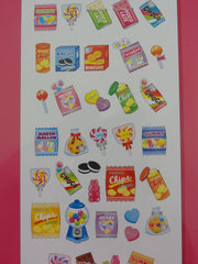 Cute Kawaii Mind Wave Vending Machine Style Sticker Sheet - C Snacks - for Journal Planner Craft Organizer Schedule