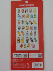 Cute Kawaii Mind Wave Vending Machine Style Sticker Sheet - E Drinks - for Journal Planner Craft Organizer Schedule