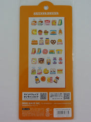 Cute Kawaii Mind Wave Vending Machine Style Sticker Sheet - D Bread - for Journal Planner Craft Organizer Schedule