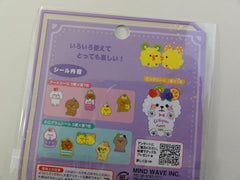 z Cute Kawaii Mind Wave Whipoo Dog Puppies Stickers Flake Sack