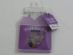 Cute Kawaii Mind Wave Special Candy Milk Stickers Sack - Grape
