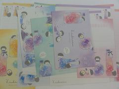 Crux Kirakirarium Hedhehog Letter Sets - Stationery Writing Paper Envelope