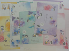 Crux Kirakirarium Hedhehog Letter Sets - Stationery Writing Paper Envelope