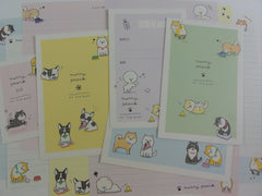 Crux Merry Prank Dog Puppies Letter Sets - Stationery Writing Paper Envelope