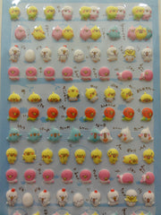 z Cute Kawaii Crux Chima Friends Chicks Chickens Sticker Sheet