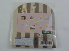 Cute Kawaii Piggy theme Flake Stickers Sack A - Food Chef - for Journal Agenda Planner Scrapbooking Craft