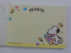 Cute Kawaii Snoopy Sweets Mini Notepad / Memo Pad - Stationery Designer Writing Paper Collection