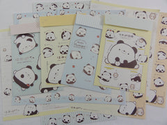 Cute Kawaii San-X Hamipa Panda Letter Sets - A - Writing Paper Envelope Stationery Penpal