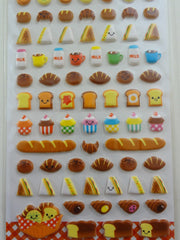 Cute Kawaii Crux Bakery Pastry Sandwich Bread Sticker Sheet