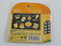 Cute Kawaii Market Shop Flake Stickers Sack A - Egg - for Journal Agenda Planner Scrapbooking Craft