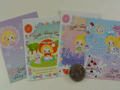Cute Kawaii Princess Fairy Tale Sticker Sheet - 4 sheets - for Journal Planner Craft Stationery