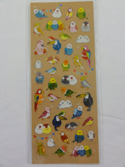 Cute Kawaii Mind Wave Birds Sticker Sheet - for Journal Planner Craft Organizer Scrapbook Notebook