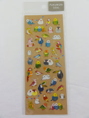 Cute Kawaii Mind Wave Birds Sticker Sheet - for Journal Planner Craft Organizer Scrapbook Notebook