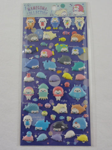 San-X Mamegoma Sticker Sheet 2018 - A - Collectible