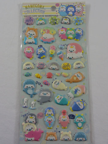 San-X Mamegoma Sticker Sheet 2018 - B - Collectible