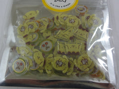 Cute Kawaii Candy Drop Style Flake Stickers Sack - Pom Pom Purin - for Journal Planner Agenda Craft Scrapbook Collectible Sanrio