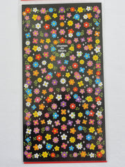 Cute Kawaii Mind Wave Flowers Sticker Sheet - for Journal Planner Craft Organizer Calendar