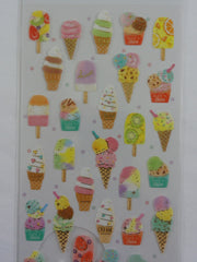 Cute Kawaii Mind Wave Ice Cream Sticker Sheet - for Journal Planner Craft Organizer Calendar