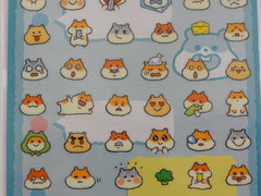 Cute Kawaii Mind Wave Funny Hamster Sticker Sheet - for Journal Planner Craft Organizer Calendar