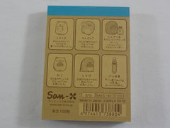 Cute Kawaii San-X Sumikko Gurashi Bread Bakers Mini Notepad / Memo Pad - B - 2019