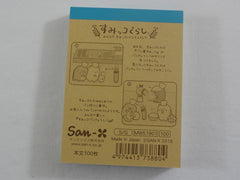 Cute Kawaii San-X Sumikko Gurashi Bread Bakers Mini Notepad / Memo Pad - C - 2019