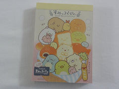 Cute Kawaii San-X Sumikko Gurashi Bread Bakers Mini Notepad / Memo Pad - D - 2019