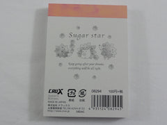 Cute Kawaii Crux Hedgehog Sugar Star Mini Notepad / Memo Pad - Stationery Designer Paper Collection