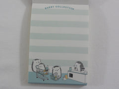 Cute Kawaii Kamio Hedgehog Grocery Shopping Soda Drink Mini Notepad / Memo Pad B - Stationery Designer Paper Collection