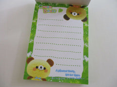 Cute Kawaii Crux Cream Bears Mini Notepad / Memo Pad - Stationery Designer Paper Collection