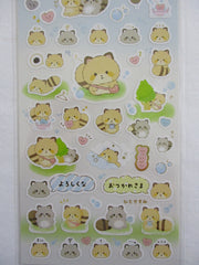 Cute Kawaii San-X Kokoro Araiguma Raccoon Sticker Sheet 2020 - A - for Planner Journal Scrapbook Craft