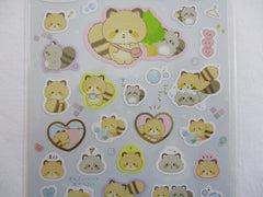 Cute Kawaii San-X Kokoro Araiguma Raccoon Sticker Sheet 2020 - B - for Planner Journal Scrapbook Craft