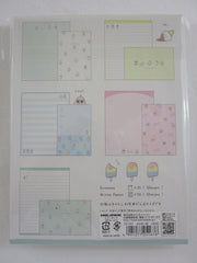 Cute Kawaii Kamio Juicy Sweets Ice Cream Cupcake Letter Set Pack - Stationery Writing Paper Penpal
