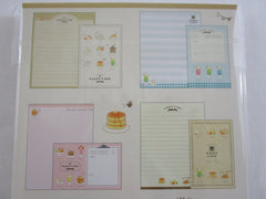 Cute Kawaii Kamio Tasty Cafe Letter Set Pack - Stationery Writing Paper Penpal