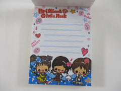 Cute Kawaii Pool Cool Girl Friend Best Friend Brilliant Girls Rock Mini Notepad / Memo Pad - Stationery Design Writing Collection