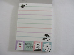 Cute Kawaii Crux Ghost Party Mini Notepad / Memo Pad - Stationery Design Writing Collection