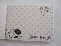 Cute Kawaii Crux Ghost Party Mini Notepad / Memo Pad - Stationery Design Writing Collection