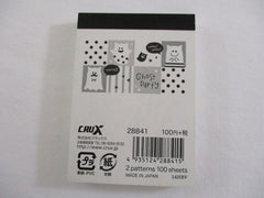 Cute Kawaii Crux Ghost Party Mini Notepad / Memo Pad - Stationery Design Writing Collection