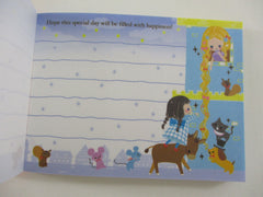 Cute Kawaii Kamio Fairy Tale World Snow White Mini Notepad / Memo Pad - Vintage and Rare - Stationery Design Writing