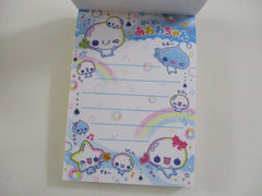 Cute Kawaii Kamio Soap Bubble Awa Chan Mini Notepad / Memo Pad - E - Stationery Designer Paper Collection - Super Rare