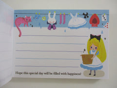 Cute Kawaii Kamio Alice Fairy Tale World Mini Notepad / Memo Pad - Vintage and Rare - Stationery Design Writing