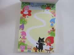 Cute Kawaii Kamio Alice Fairy Tale World Mini Notepad / Memo Pad - Vintage and Rare - Stationery Design Writing