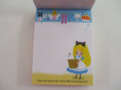 Cute Kawaii Kamio Alice Fairy Tale World Mini Notepad / Memo Pad - Vintage and Rare - Stationery Design Writing