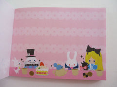 Cute Kawaii Kamio Alice Fairy Tale World Mini Notepad / Memo Pad - Vintage and Rare - Stationery Design Writing