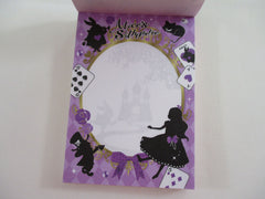Cute Kawaii Kamio Alice Fairy Tale World Mini Notepad / Memo Pad - Vintage and Rare - Stationery Design Writing