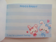 Cute Kawaii Kamio Moco Rabbit Mini Notepad / Memo Pad - Stationery Designer Paper Collection