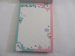 Cute Kawaii Crux Ghost Party Mini Notepad / Memo Pad - Stationery Design Writing Collection