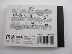 Cute Kawaii Crux Ghost Party Mini Notepad / Memo Pad - Stationery Design Writing Collection