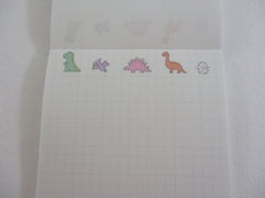 Cute Kawaii Kamio Dinosaurs 4 x 6 Inch Notepad / Memo Pad - Stationery Designer Paper Collection