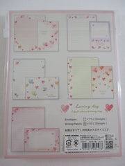 Cute Kawaii Kamio Loving Day Hearts Letter Set Pack - Stationery Writing Paper Penpal