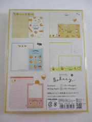 Cute Kawaii Kamio Little Bakery Letter Set Pack - Stationery Writing Paper Penpal